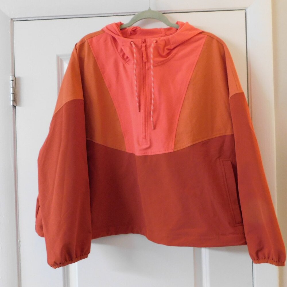 Old Navy Active Orange Windbreaker XXL